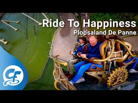 Video: Ride To Happiness front seat on-ride 5K POV @60fps Plopsaland De Panne