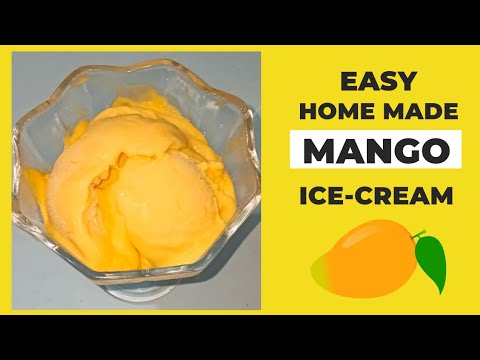 Easy Homemade Mango Ice cream|Summer Special|Recipe By Rana khursheed Urdu and Hindi