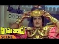 NTR Mohan Babu Horse Riding Scene Simha Baludu Movie NTR Jayamalini Vanisree