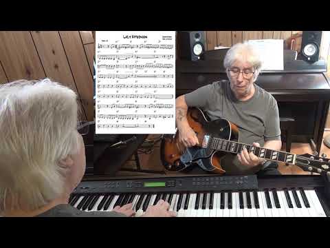 Lazy Afternoon - Jazz guitar & piano cover ( Jerome Moross & John LaTouche )