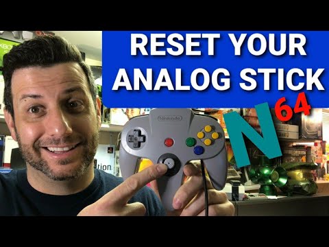How to Reset the Nintendo 64 (N64) Analog Stick (without rebooting your console!)