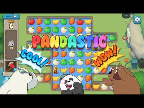 We Bare Bears match3 repairs level 186