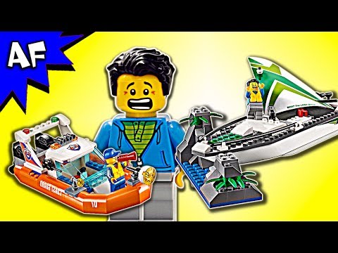 Vidéo LEGO City 60168 : Le sauvetage du voilier