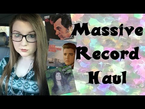 HUGE Vinyl Record Haul | Bob Dylan, Elvis, Loretta Lynn, Conway Twitty, Etc.