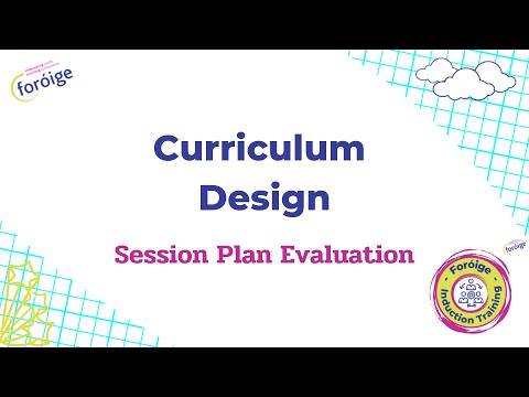 CD6 - Session Plan Evaluation (Foróige Induction Block 2)