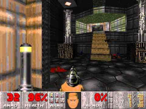 Doom's 20th Anniversary- The Ultimate Doom: E1M1 Hanger