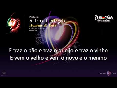 Homens da Luta - "A Luta É Alegria" (Portugal)