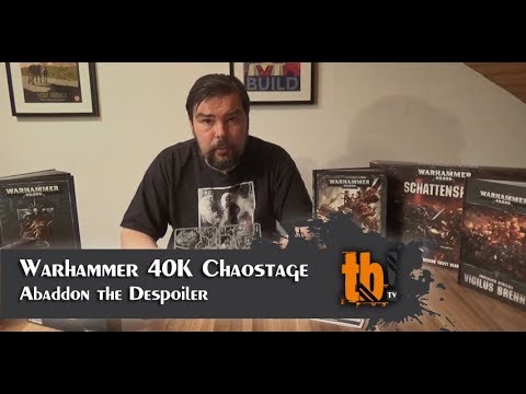 Unboxing: Warhammer 40K Abaddon the Despoiler