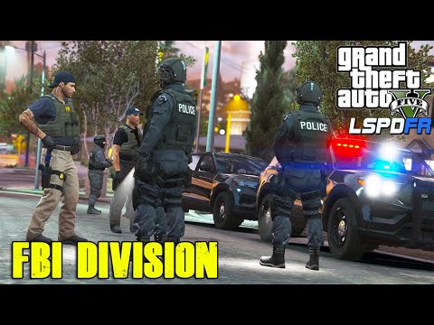 GTA 5 LSPDFR - Barricaded Suspect vs FBI