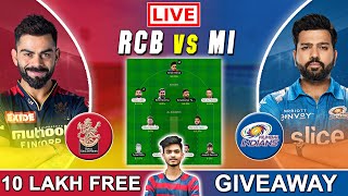 RCB vs MI LIVE Dream11 Team | RCB vs MI Dream11 Prediction | Dream11 Team | IPL 2022 EP: 19