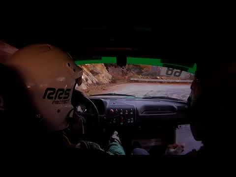 Cameracar Rallye Haut Pays Nicois 2017 Condrò-Moncada Peugeot 205 A7  2°di classe - PS5