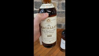Macallan 2022 18 Year Old vs. Macallan 1965/1984 18 Year Old #shorts #Macallan #whisky