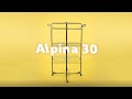 Сушилка для белья напольная Colombo Alpina 30 (ST194/3CF)