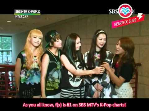 [HeartfxSubs] 120705 SBS MTV K-POP 20 1st Place Win - f(x) (ENG)