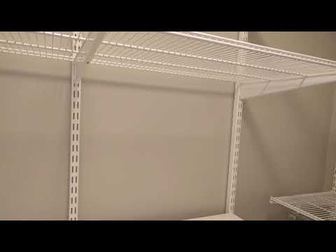 Installing Elfa Shelving from The Container Store