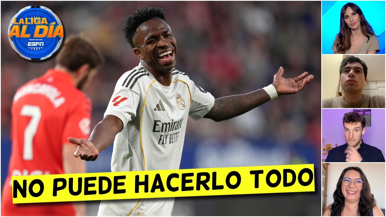 VINICIUS HA RESUCITADO y REAL MADRID depende de ÉL si quiere GANAR LIGA Y CHAMPIONS | La Liga Al Día