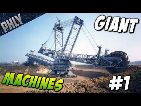GIANT MACHINES 2017  - Bucket Wheel Excavator (Giant Machines Gameplay #1)