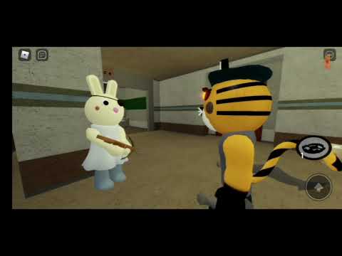 Tigry Leaves From TSP Group And Saves Bunny In Metro!! - Roblox Piggy