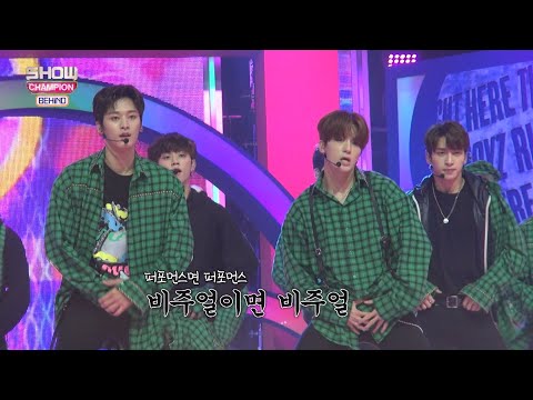 [Showchampion behind EP.108] energetic THE BOYZ's 'Right Here'