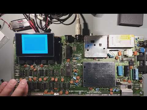 Reparatur C64 Teil #2, Out of Memory Error in 0, neues RAM einsetzen, 361 Basic Bytes free