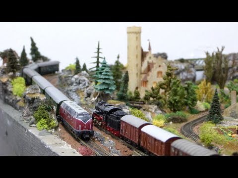 Spur N - endlich wieder Züge auf meiner Modelleisenbahn