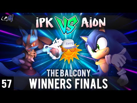 PM @ the Balcony 57 - Winners Finals ft. R3|iPunchKidsz (Lucario) VS Aion (Sonic)