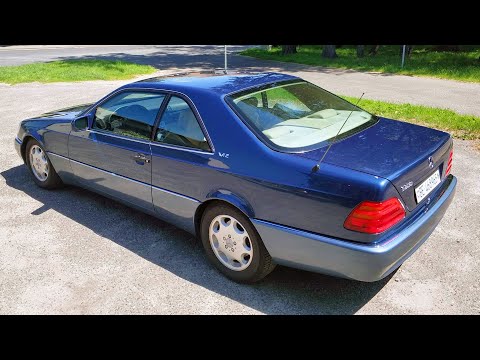 c140 Mercedes-Benz 600 SEC Coupé S-Klasse mit V12-Motor 1993