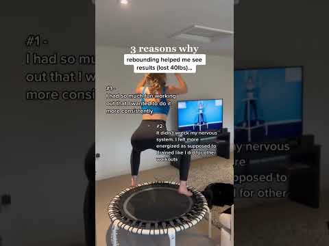 Why rebounding helped me see results 💪 #shorts