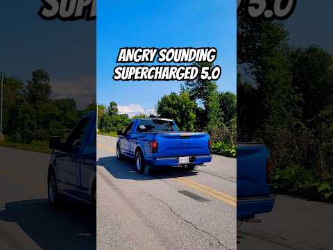 Procharged 5.0 L F-150 Burnout & Take Off!