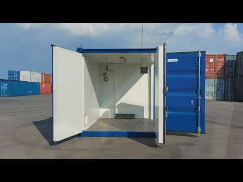 10′ fire insulated storage space