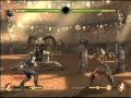 Mortal Kombat 9 Ladder Mode Stryker Vs Shao Kahn Final Boss