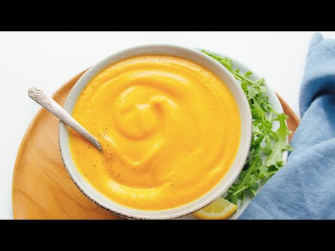 Creamy Roasted Carrot Soup