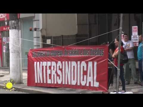 Greve dos Bancários paralisa 90% das Agências de Santos e 70% da Baixada.