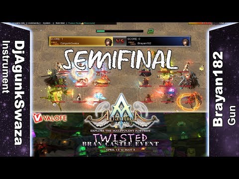 Titan 22/04/2018 PM: Semifinal - DjAgunkSwaza vs Brayan182 - Atlantica Online