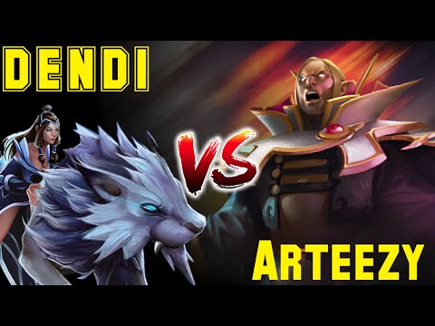 Dota 2 - Dendi vs Arteezy (rtz) EPIC GAME | Mirana vs invoker | Dat Dota Studio