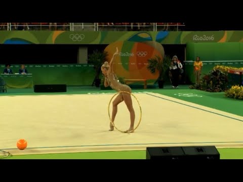 Yana KUDRYAVTSEVA (RUS) Hoop AA Qualification - Rio 2016 Olympic Games 
