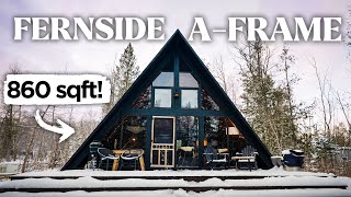 The MOST POPULAR AIRBNB in MICHIGAN! *Fernside A-Frame* Airbnb Tour