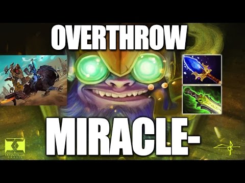 Miracle- Tinker Overthrow With Aghanim's Scepter And Ethereal Blade - RAGE Dota 2 Gameplay