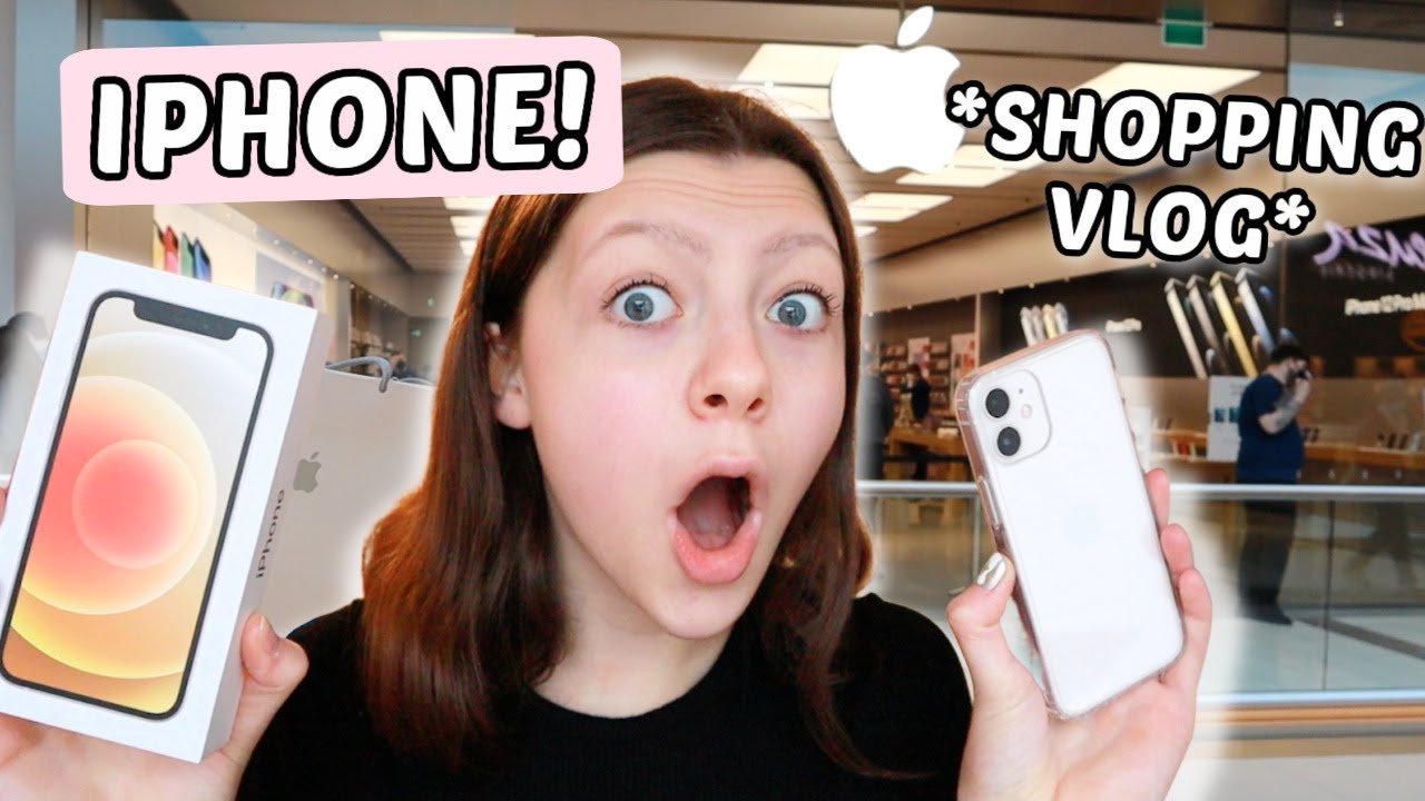 iPhone 12 Mini Shopping AND Unboxing | Vlog | Bethany Grieve