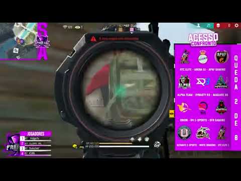 CLIPADA, REPESCAGEM FREE FIRE - EVENTO COPA PARAISO - NARRAÇÃO OLOCTOR - O NARRADOR DA COMUNIDADE