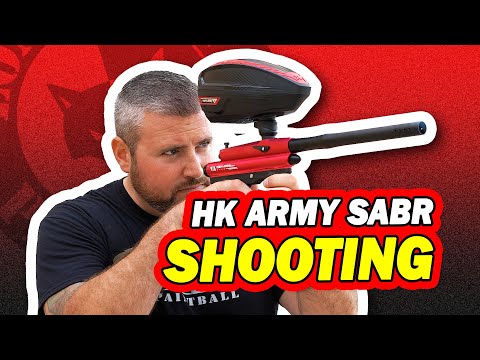 HK Army SABR Shooting Review | Best New Starter Gun 2021? | Lone Wolf Paintball Michigan
