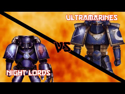 Horus Heresy Battle Report - Night Lords vs Ultramarines - Zone Mortalis 1250pts