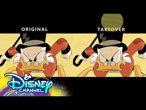 Launchpad Theme Song Takeover Side by Side | DuckTales | Disney Channel