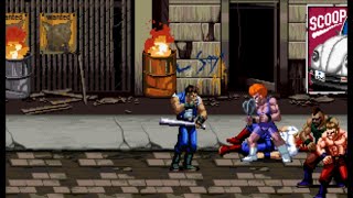 [SNK Neo Geo] Double Dragon One (full gamesplay)