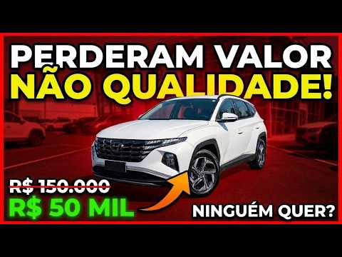 7 SUVs que PERDERAM VALOR mas NÃO PERDERAM QUALIDADE — Um custa MENOS que um HATCH ZERO