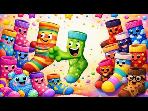 Il Rap dei Calzini Spaiati – Video Cantato per Bambini 🎤🧦