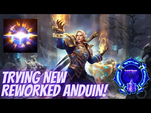 Anduin Lightbomb - TRYING NEW REWORKED ANDUIN! - Grandmaster Storm League