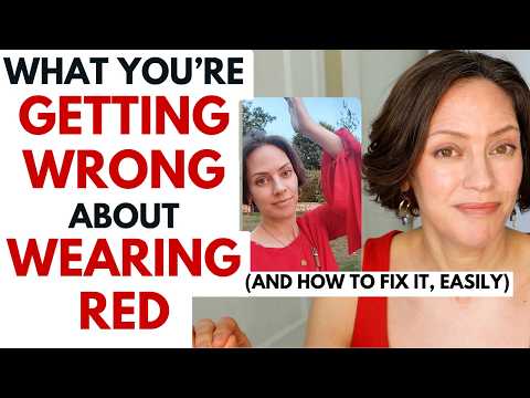 My biggest style regret | Easy makeup tutorial for red outfits