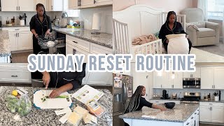 SUNDAY RESET| Clean, Cook, Hair, Laundry