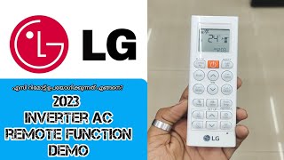 lg ac remote control manual Malayalam